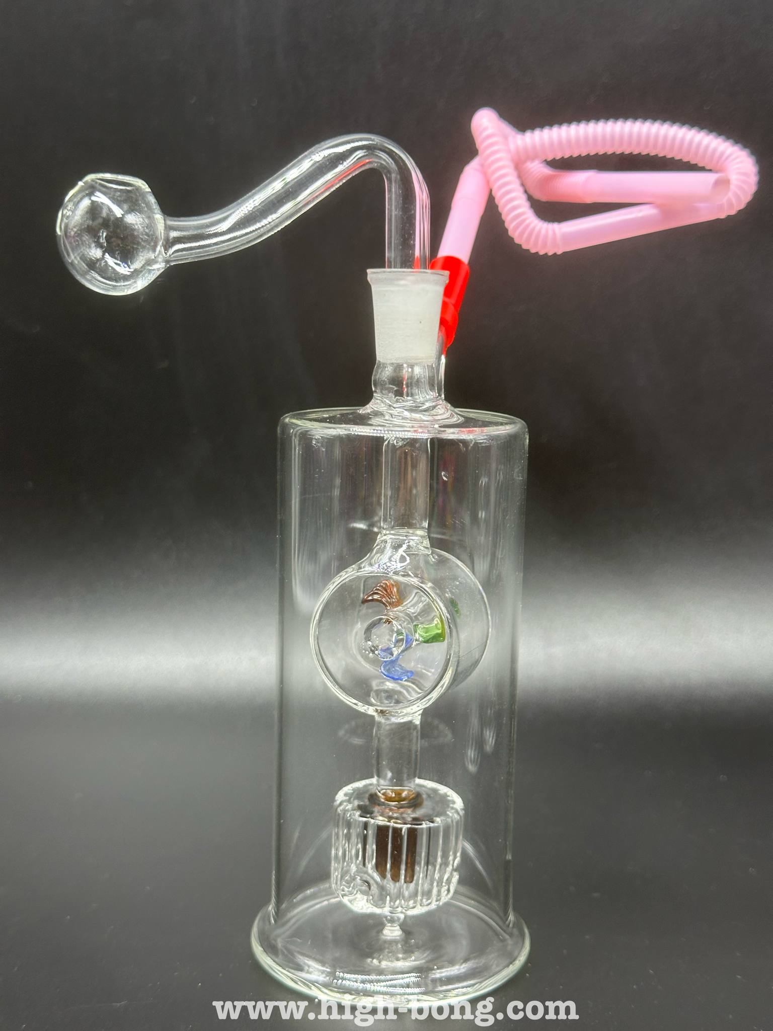 WindMill Grenade Glass Bong (9 cm.)(Brown)