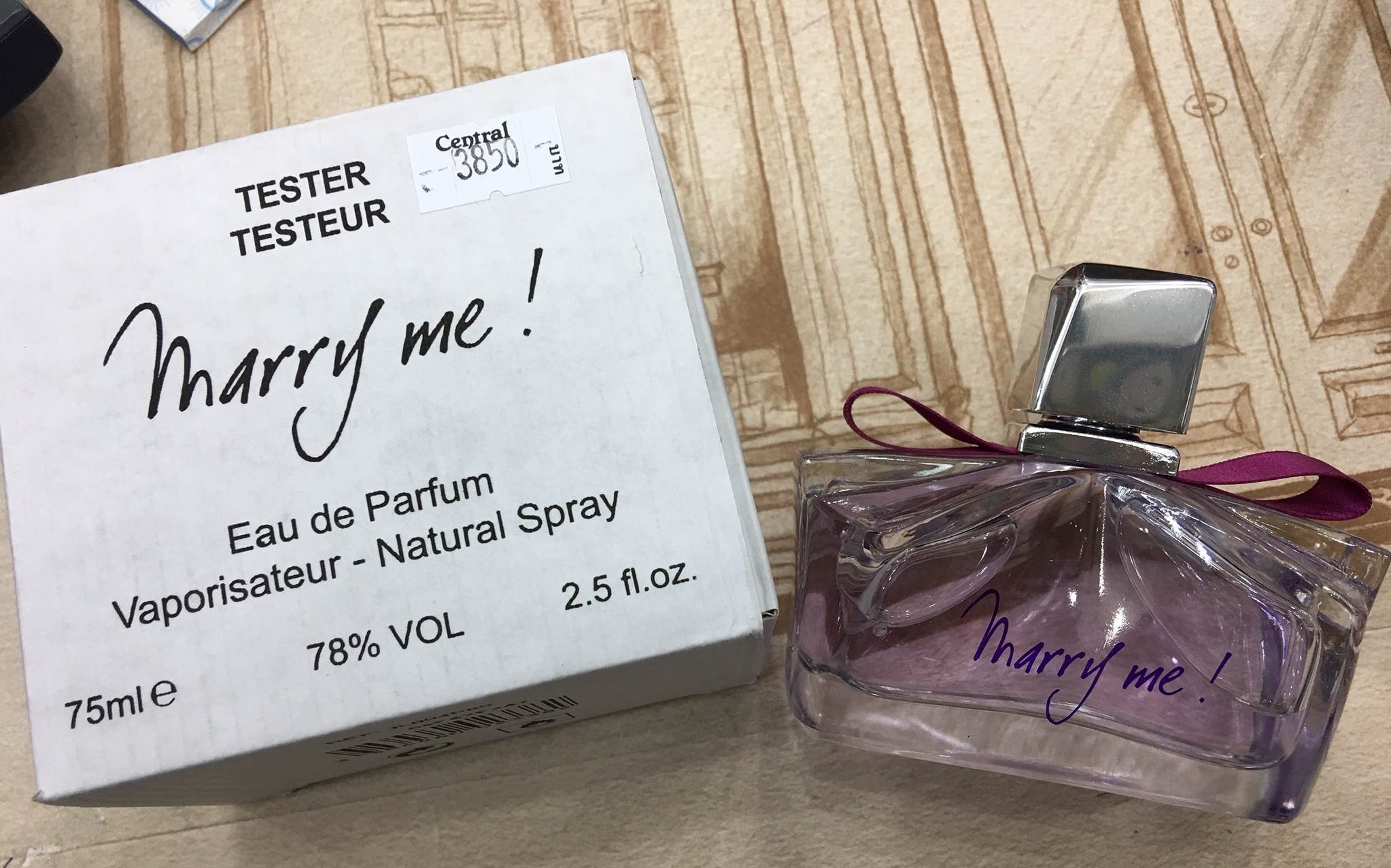 Tester Lanvin Marry Me EDP 75ml. น้ำหอมแท้ 100%