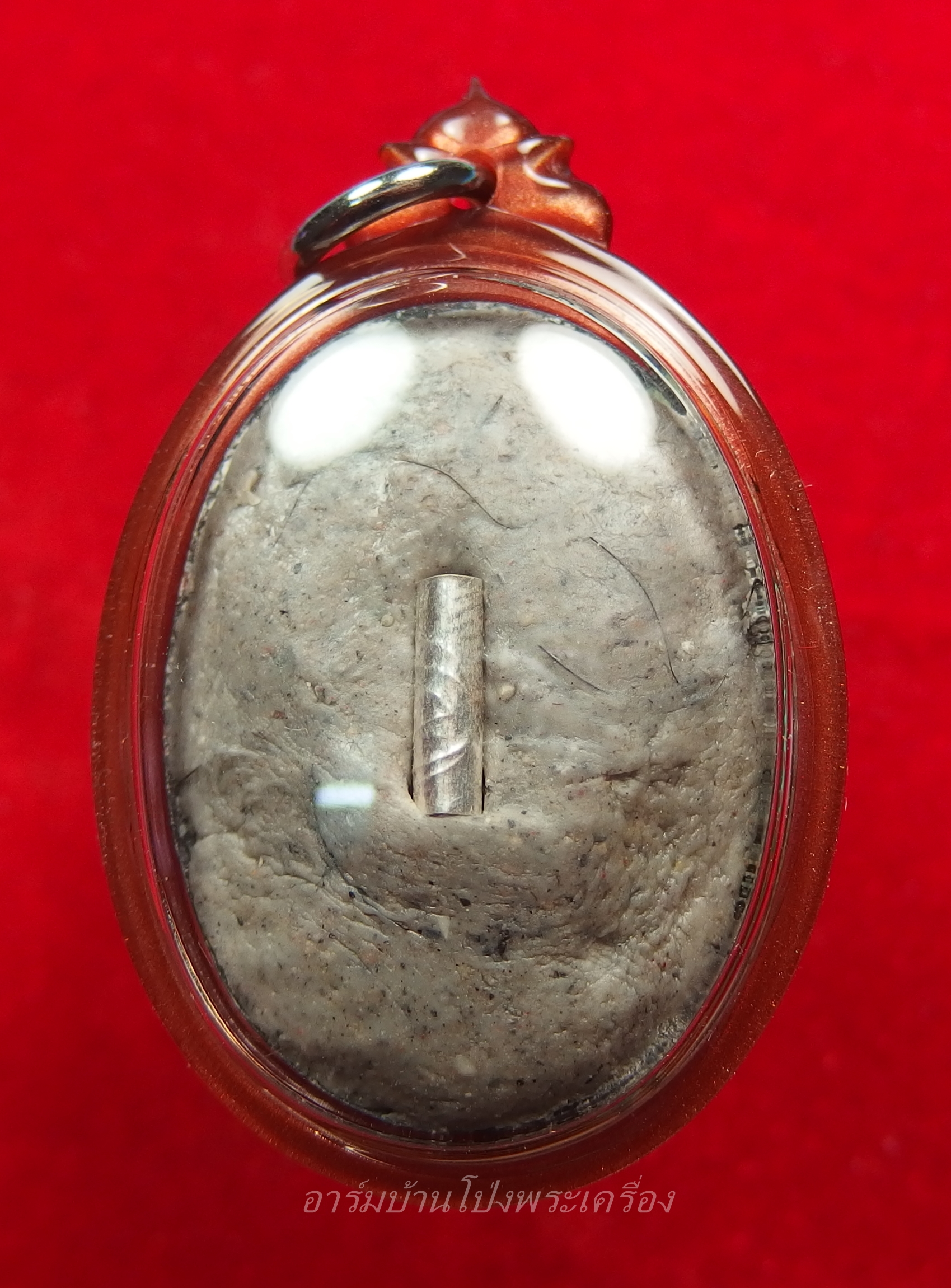 หลวงพ่อวิรัช วัดดีบอน ล๊อกเก็ท ซีเปีย รุ่นแรก พิมพ์ใหญ่(องค์ที่1)