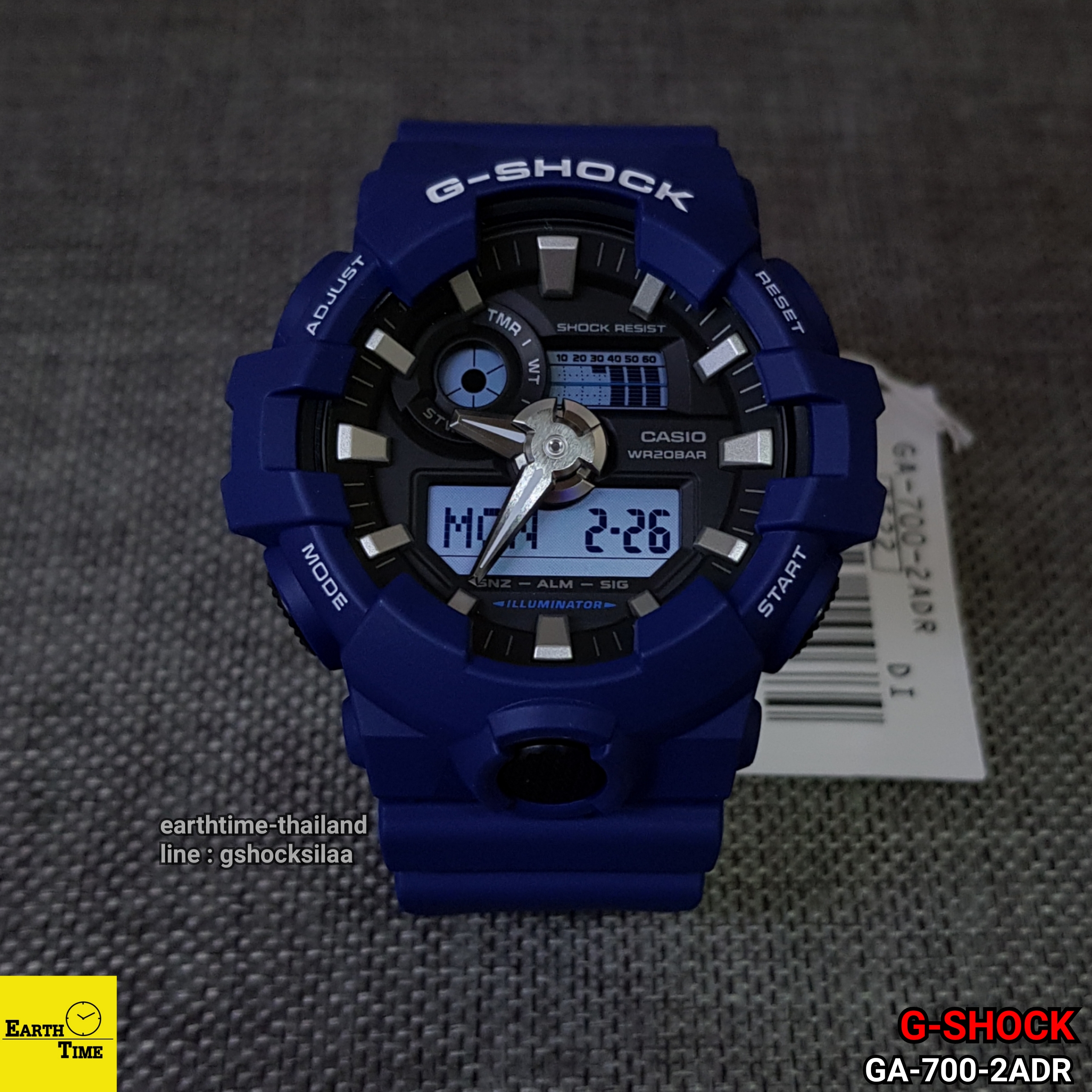 G-Shock ของใหม่แท้100% รับประกัน 1 ปี GA-700-2ADR