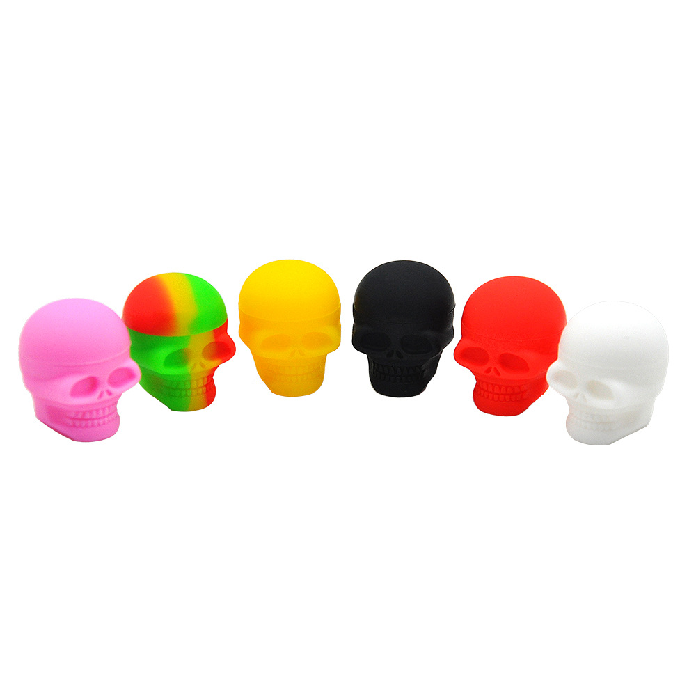 Skull Silicone pocket wax