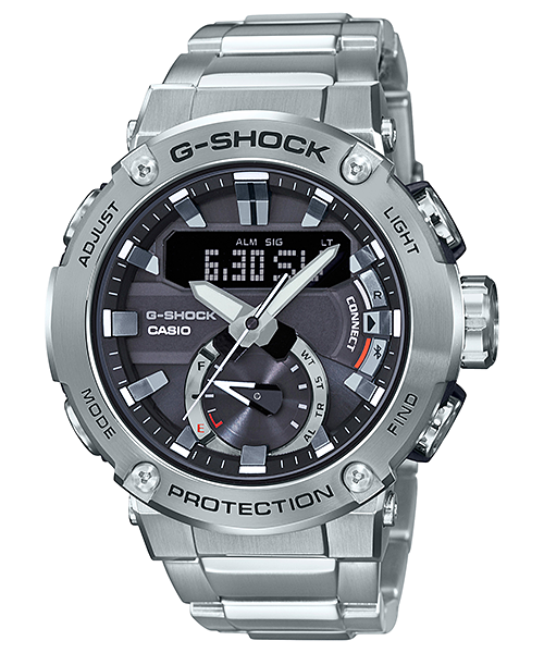 G-Shock G-STEEL Bluetooth Carbon Core Guard ของใหม่แท้100% รับประกัน 1 ปี รุ่น GST-B200D-1ADR