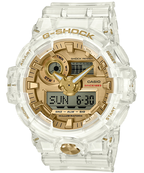 G-Shock 35th Anniversary Glacier Gold ของใหม่แท้100% รับประกัน 1 ปี รุ่น GA-735E-7ADR