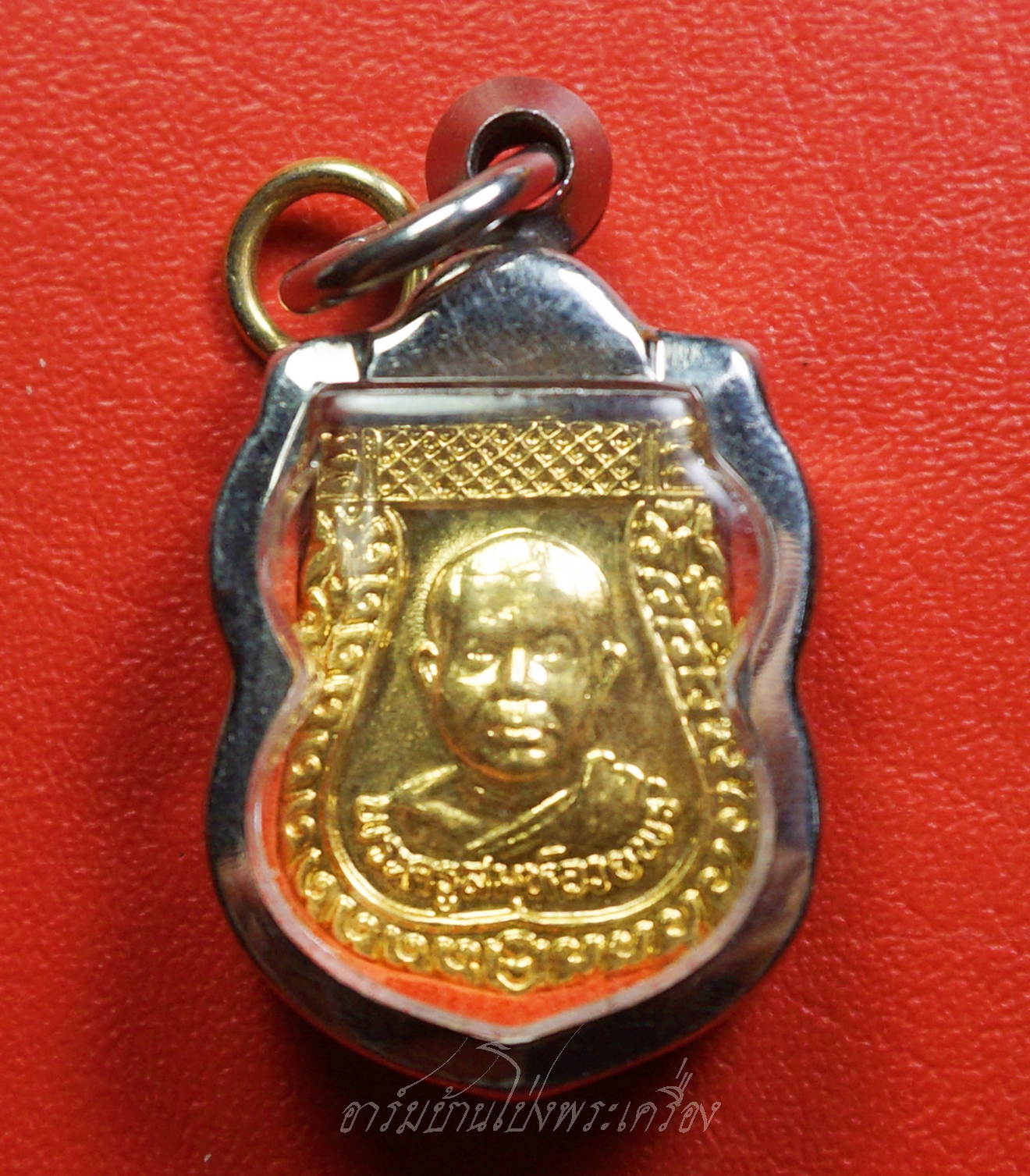หลวงพ่ออวยพร วัดดอนยายหอม เสาร์ห้า ปี๒๕๓๙ เนื้อกะไหล่ทอง(องค์ที่1)