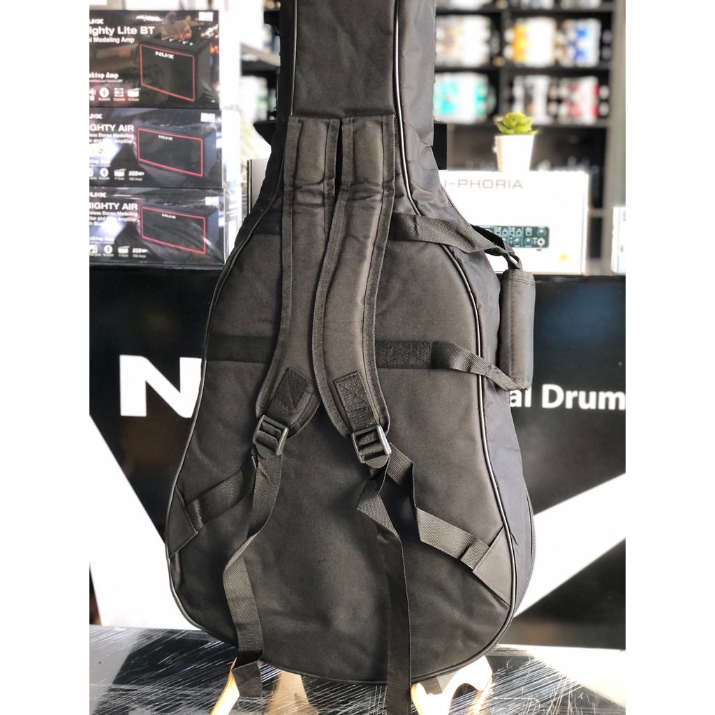 Gibson กระเป๋ากีต้าร์โปร่ง สำหรับจัมโบ้ ใส่ได้ถึง 42" นิ้ว ฟองน้ำ 5 มิล ซอฟเคสกีต้าร์โปร่งจำโบ้