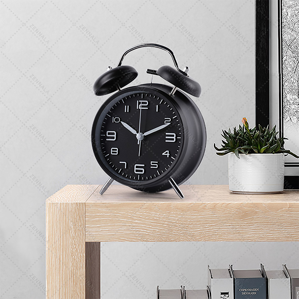 กล้องนาฬิกาปลุก สีดำ IP CAM HD WIFI