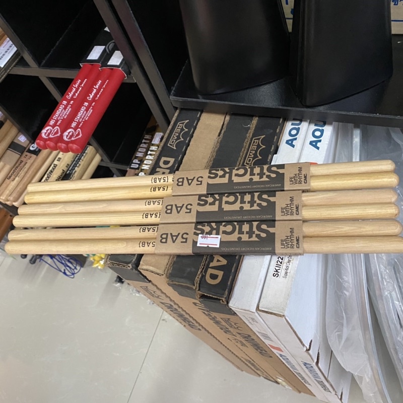 ไม้กลอง CMC 5AB รุ่นไม่มีหัว ไม้กลองคุณภาพ ราคาถูก