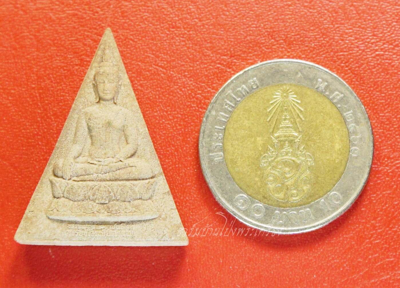 พระสมเด็จจิตรลดา โครงการหลวง ในหลวงครองราชย์ครบ๕๐ปี ปี๒๕๓๙ เนื้อผง(องค์ที่1)