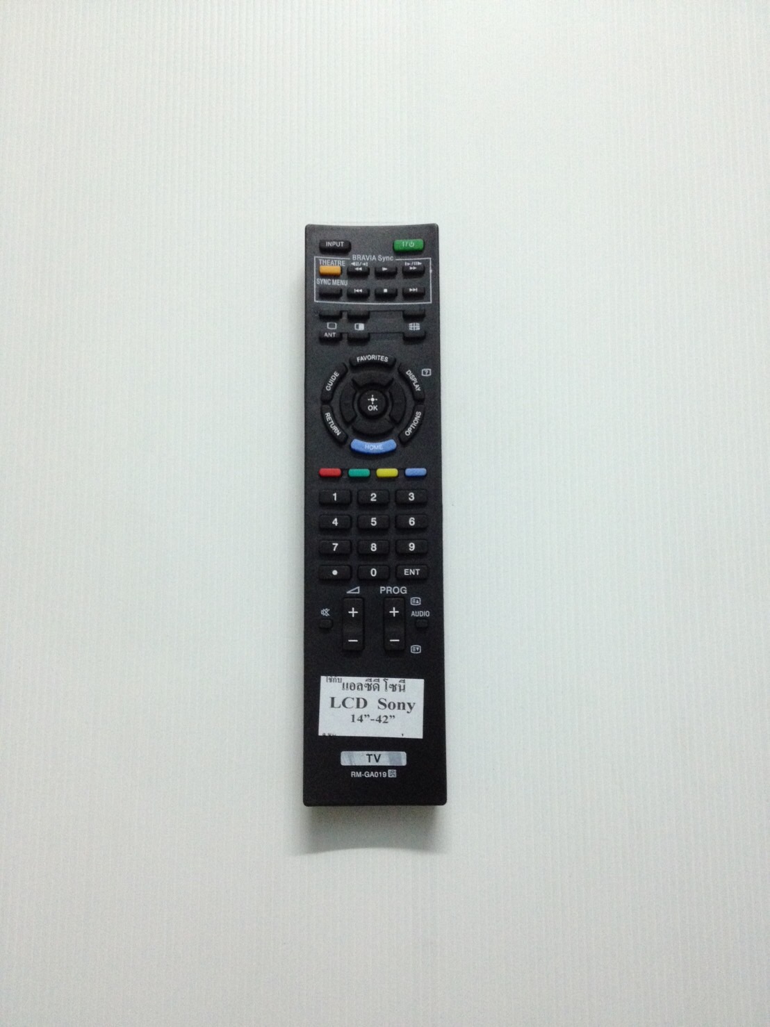 รีโมทแอลซีดีโซนี่ ​LCD Sony GA019