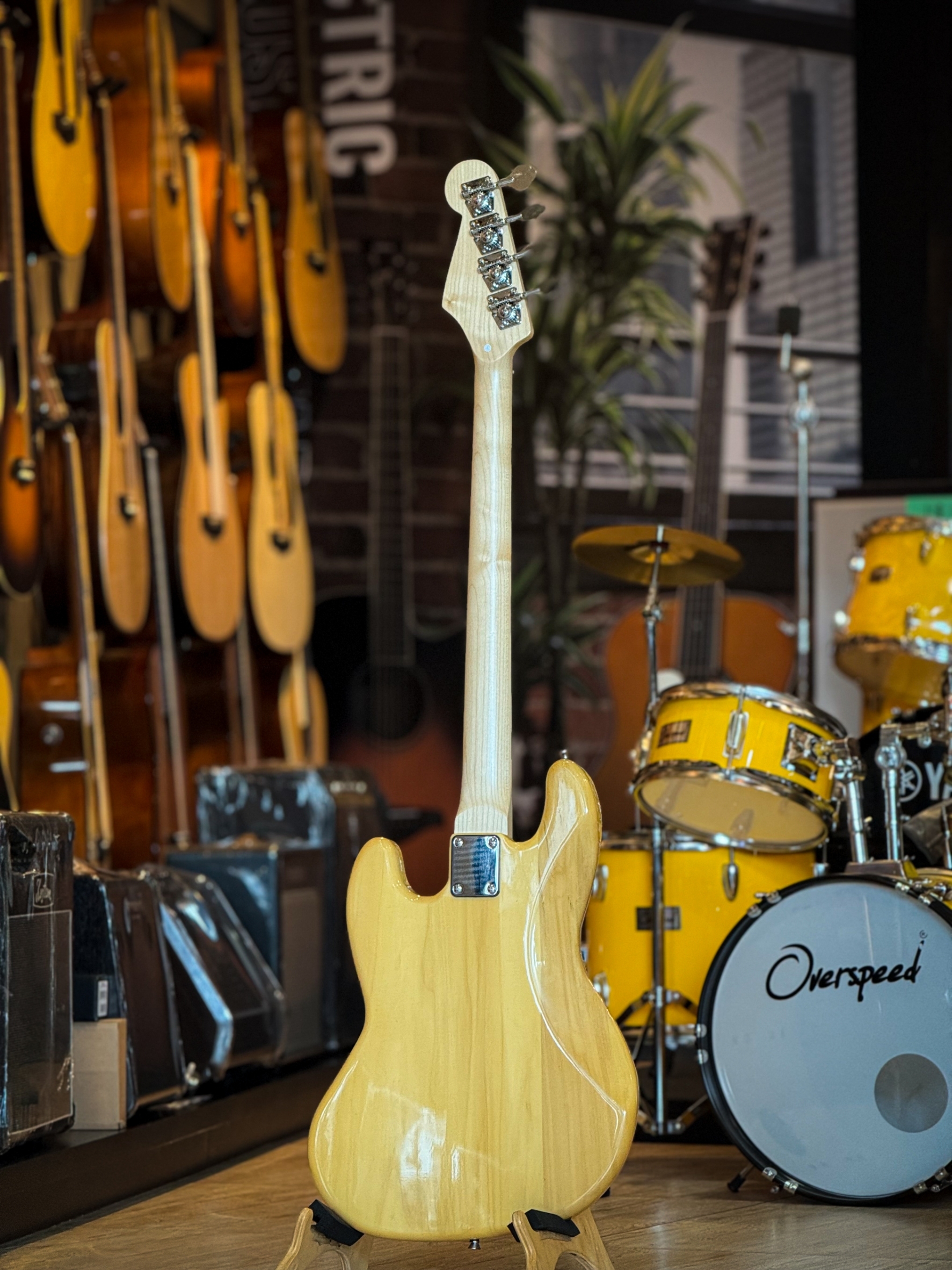 Bass Martinlee Jazz เบส 4 สาย สีไม้ 20 เฟรต รุ่น JB98R-5 พร้อมของแถมสุดคุ้ม