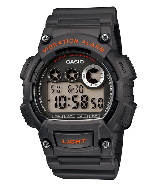 CASIO สายเรซิ่น รุ่น W-735H-8A