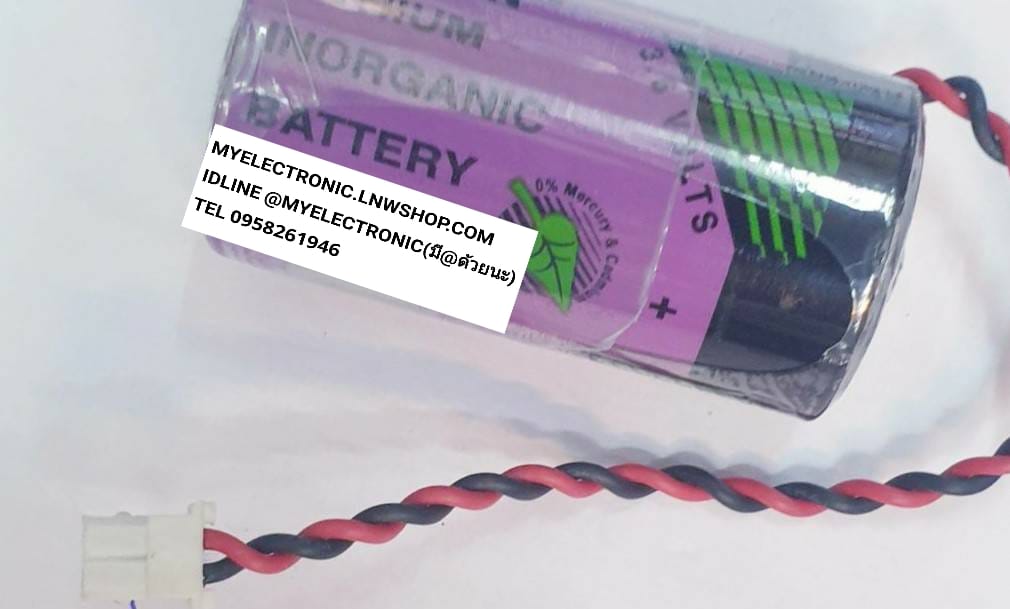 ขาย แบตเตอรี่ ลิเทียม พร้อมขั้ว มีขั้ว คอนเนคเตอร์ CONNECTOR สีขาว TL5902 รุ่น TL-5902 SIZE C BATTERY LITHIUM ยี่ห้อ TARIDAN ราคา ตัวละ . . . หน่วย บาท
