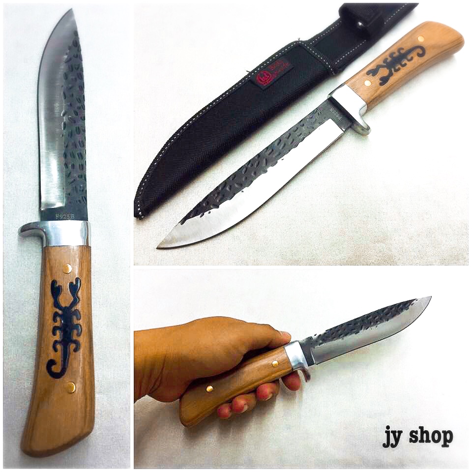 มีดเดินป่า มีดใบตาย Boda F925B