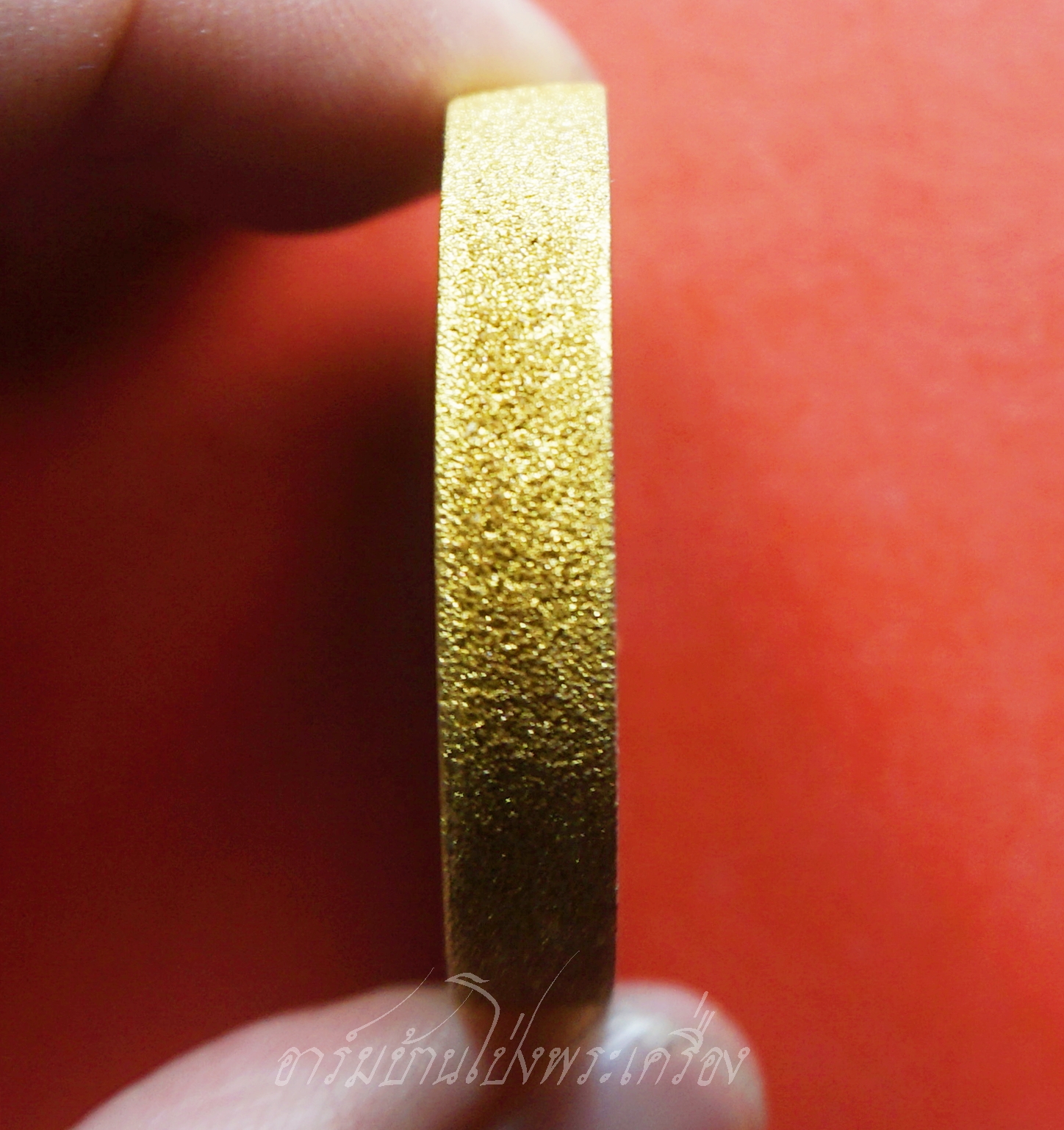 พระพุทธโสธร วัดโสธรวราราม เนื้อไม้มงคลแกะ ยิงโค้ตขอบเหรียญ(องค์ที่1)