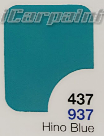 สีฟ้า Hino Blue