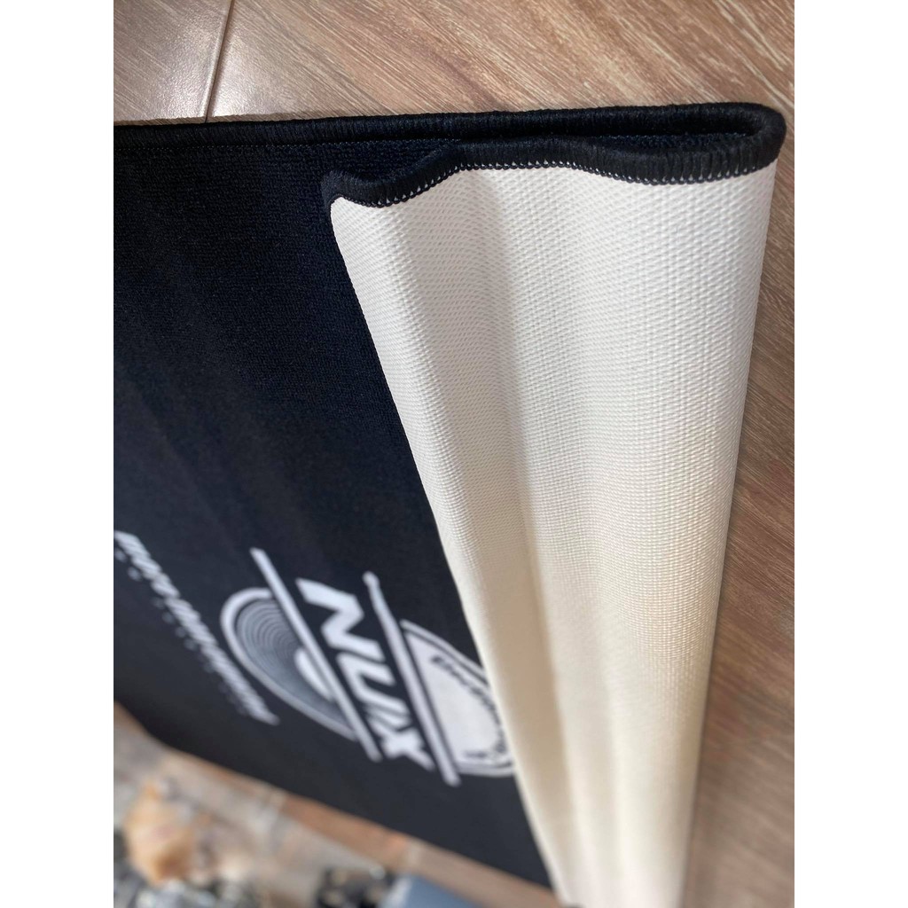"Nux Drum Mat" พรมรองกลอง ผ้าสักหลาด พรมกลอง พรมกลองชุดไฟฟ้า เนื้อกำมะหยี่ขนสั้น งานคุณภาพดี