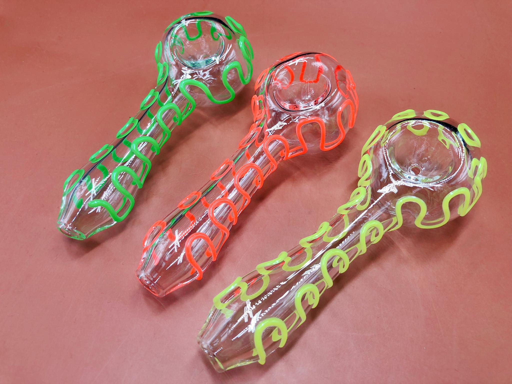 Neon Glass Pipe (5 Inch)
