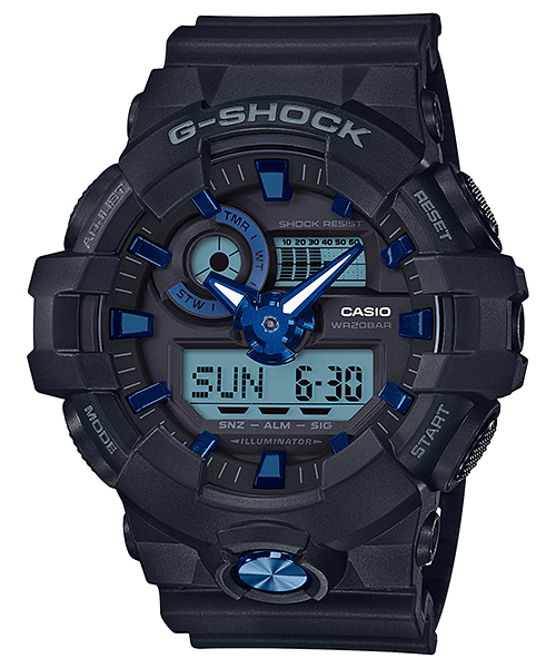 G-Shock Metallic Blue ของใหม่แท้100% รับประกัน 1 ปี GA-710B-1A2DR