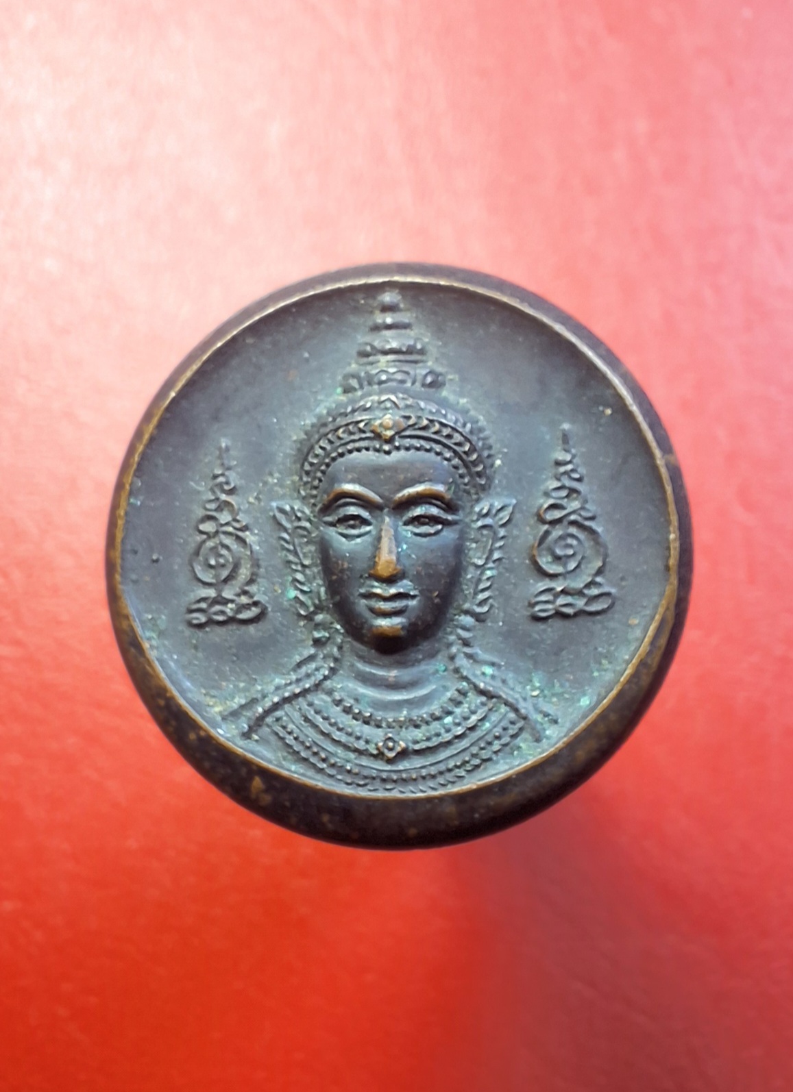 จตุคาม รามเทพ วัดโคกโพธิ์สถิต จ.นครศรีธรรมราช พิมพ์สองหน้า(องค์ที่1)