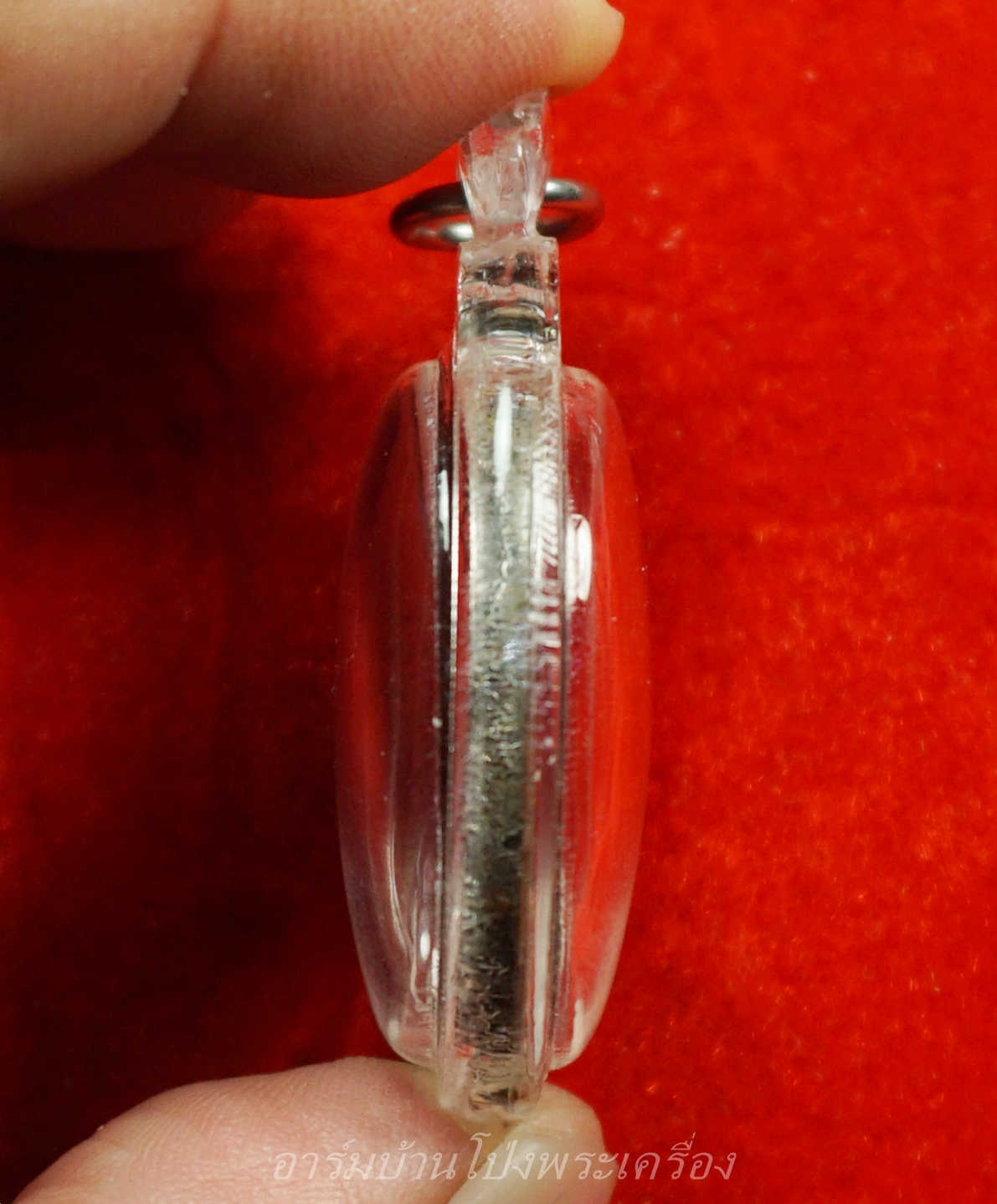 หลวงปู่แรม วัดยางหัก รุ่นแรก ปี๒๕๔๕ เนื้อทองแดงรมดำ(องค์ที่2)