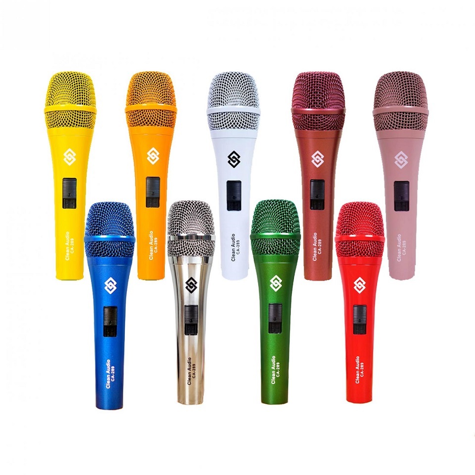ไมโครโฟนไดนามิค CLEAN AUDIO รุ่น CA-289 ORANGE Dynamic Microphone ประกันศูนย์ไทย