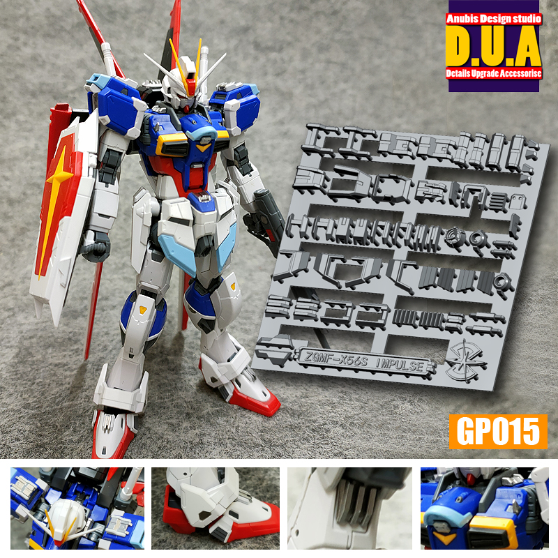 Preorder GP015 D.U.A.(Detals Upgrade Accessorise) 3D Printer Part RG1/144 Force Impulse Gundam ยี่ห่อ Anubis