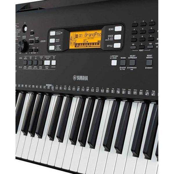 คีย์บอร์ด Yamaha PSR E-363 มีระบบ Touch Response เสียงตามน้ำหนักนิ้วมือ พร้อม Adapter ที่วางโน็ต