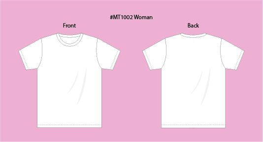 แพทเทิร์นเสื้อคอกลมผู้หญิง(T - Shirt pattern , Woman)