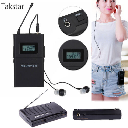 Ear Monitor รุ่น WPM-200 หูฟังไร้สาย In-Ear Takstar Wireless สำหรับนักร้องและนักดนตรี เพื่อฟังแบคอัพหรือฟังคิว