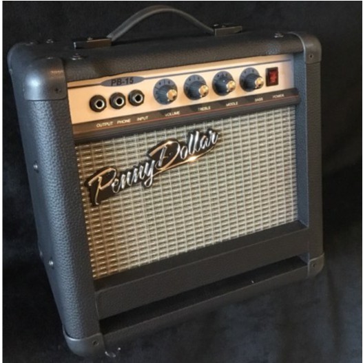 แอมป์เบส Penny Dollar รุ่น PB-15 กำลังขับ 15 วัตต์ สีดำ เสียงแน่น งานสวย มีเก็บเงินปลายทางค่ะ