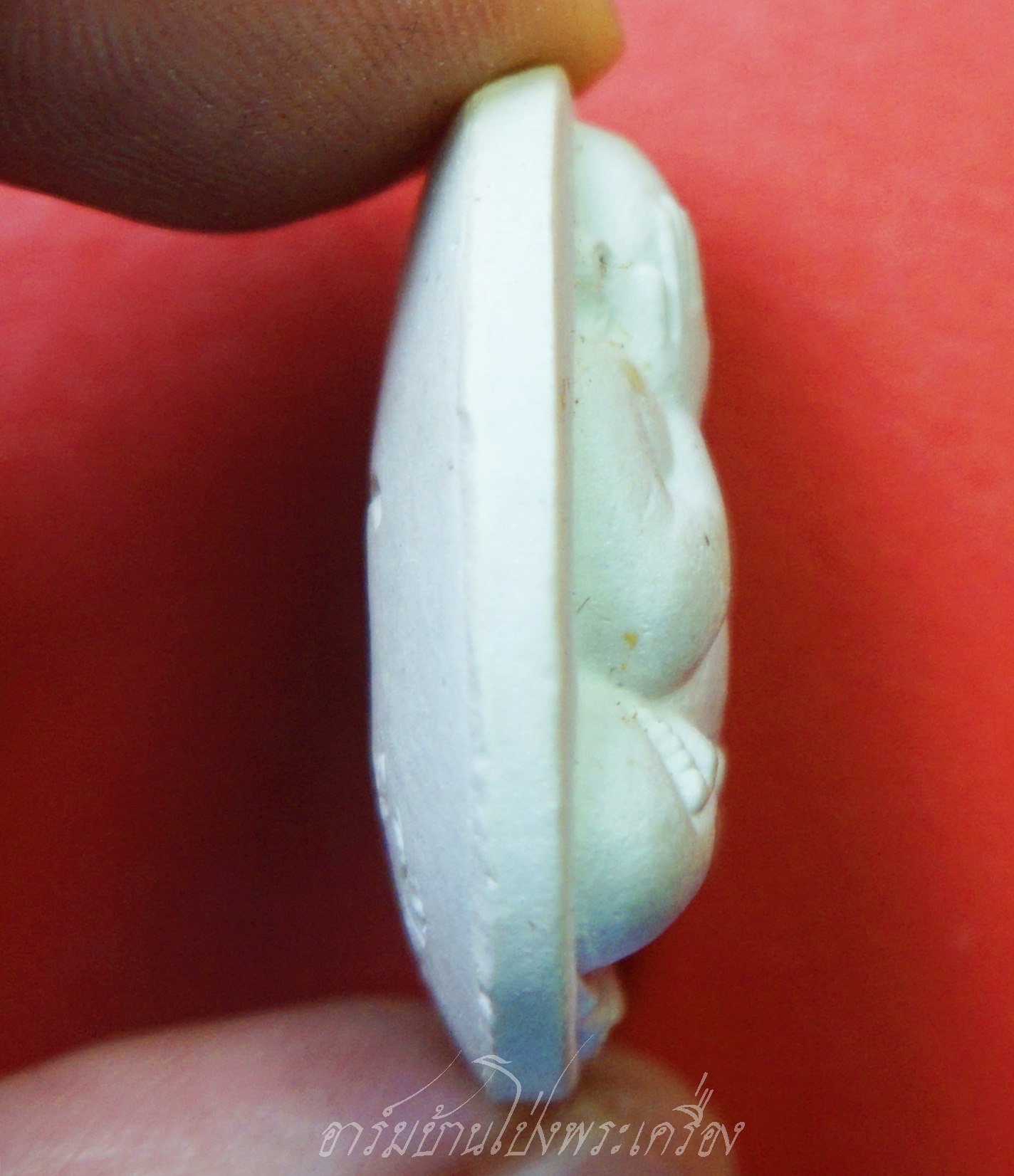 พระปิดตามหาลาภ วัดบวรนิเวศวิหาร สมเด็จพระญาณสังวร รุ่นแรก ปี๒๕๒๘ เนื้อผงสีขาว(องค์ที่1)