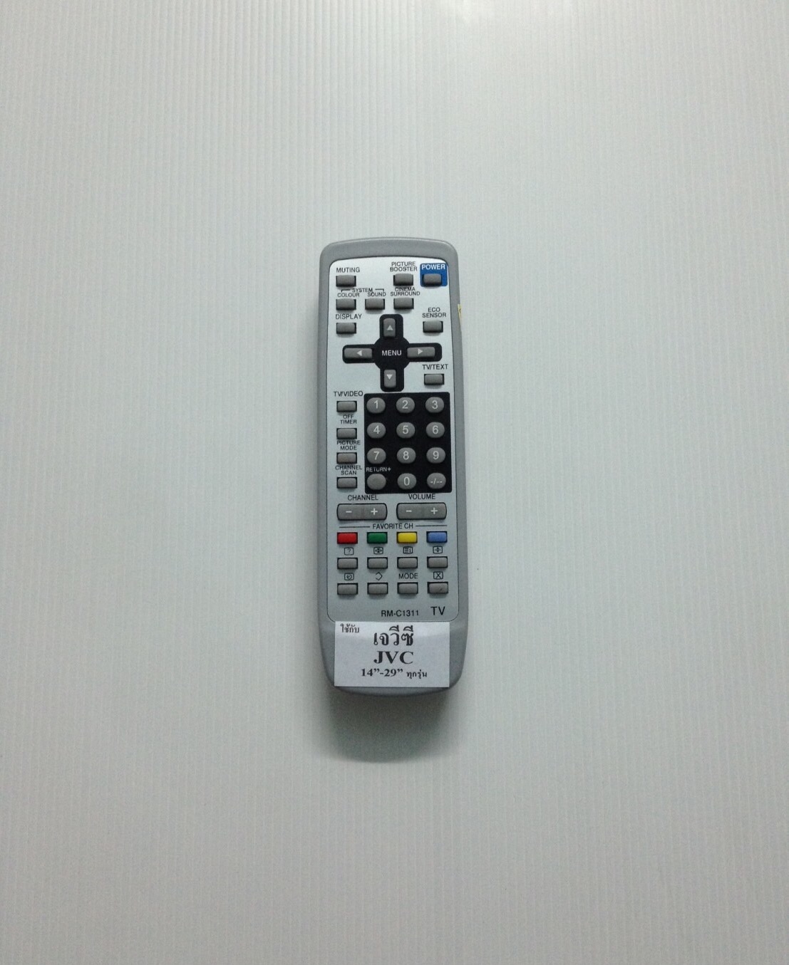 ​รีโมททีวีเจวีซี จอแบน JVC RM-C1311