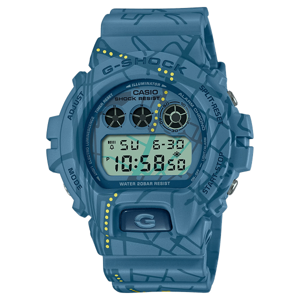 DW-6900SBY-2 l G-Shock Treasure Hunt Series with map of Shibuya l G-SHOCK
