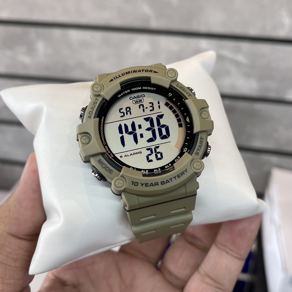 CASIO สายเรซิ่น รุ่น AE-1500WH-5A