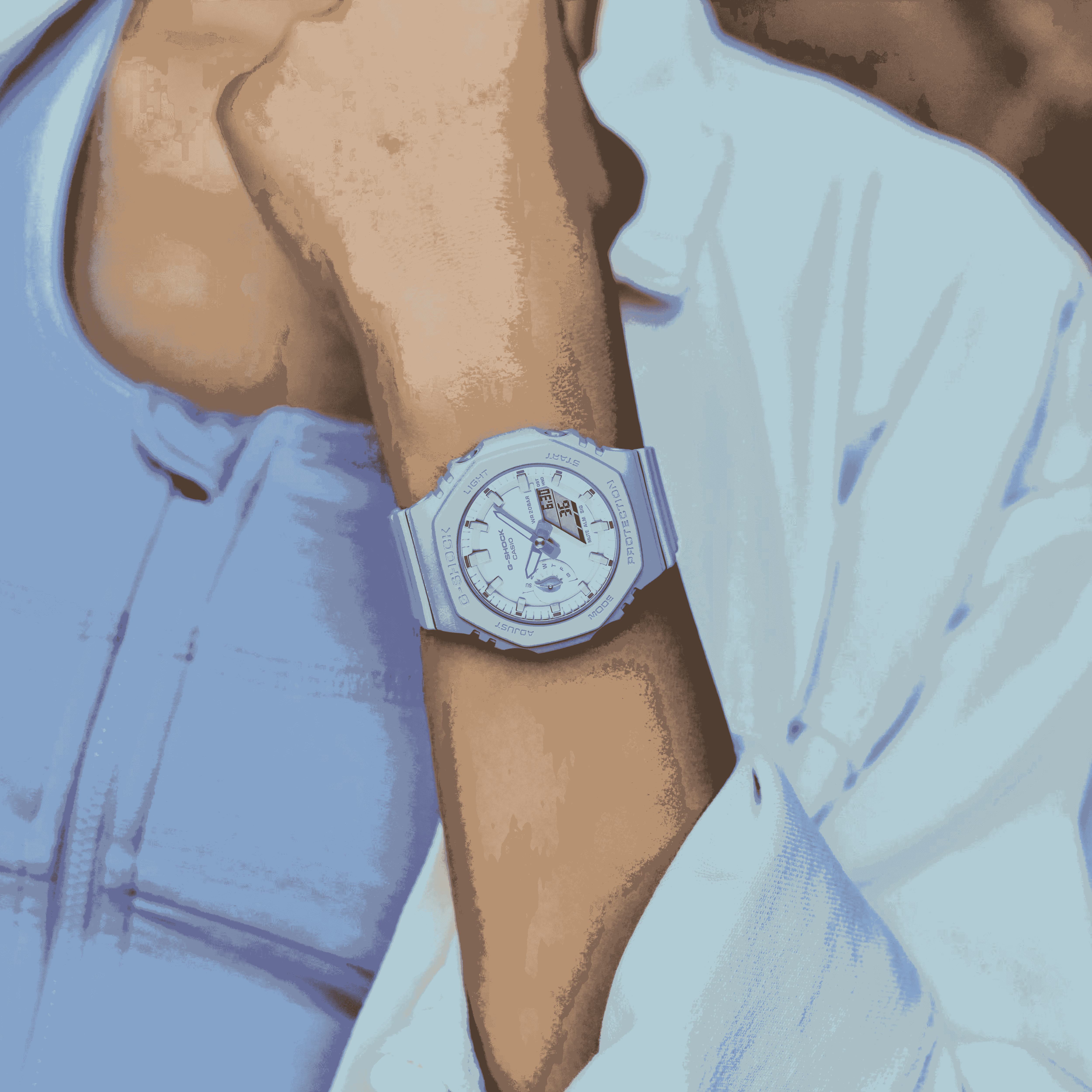 GMA-S2100NC-8A l Natural Color Series l G-SHOCK S Series