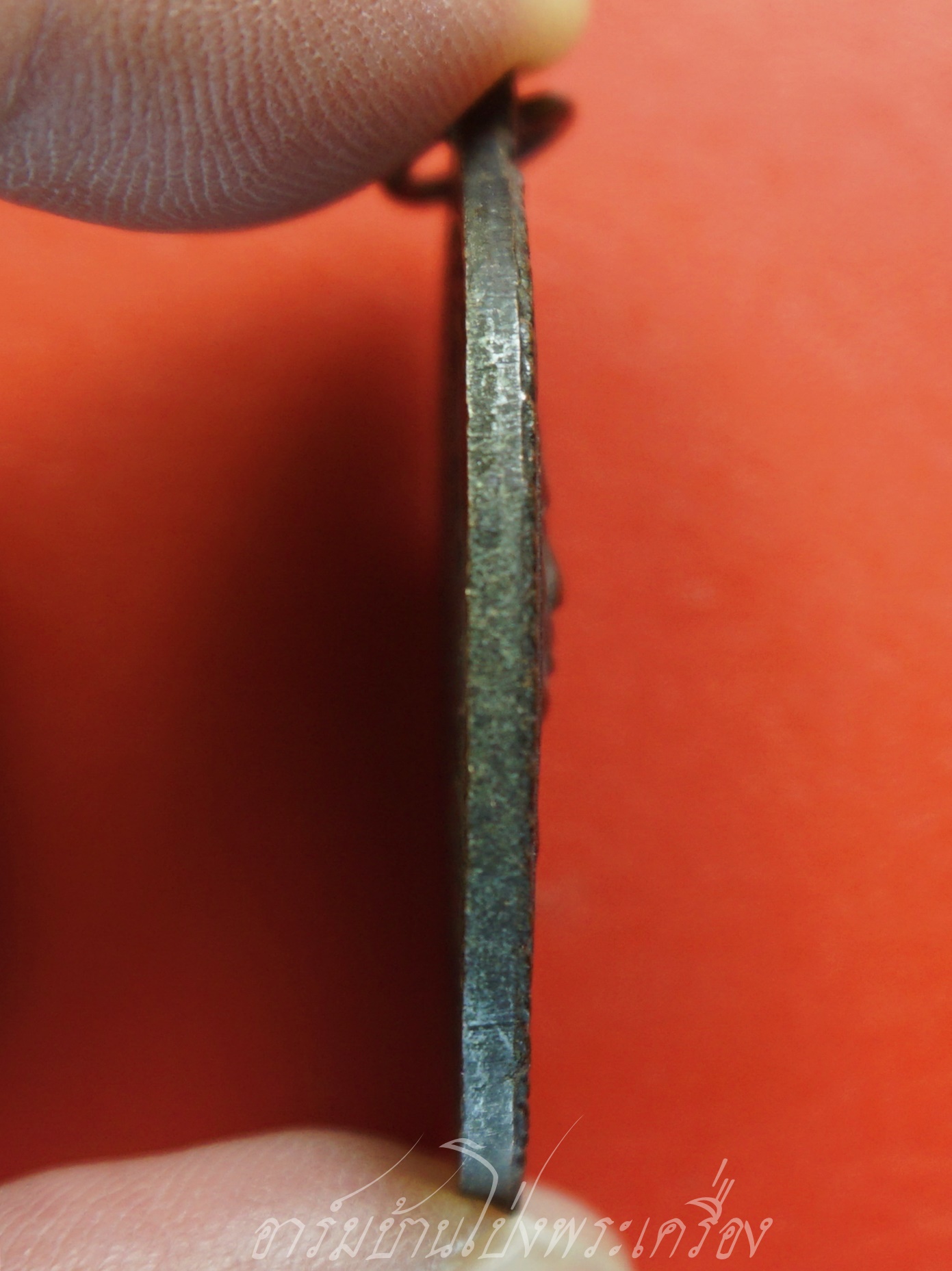 พระครูอาจารโศภน วัดกลางวังเย็น ราชบุรี ปี๒๕๒๑ เนื้อทองแดง(องค์ที่1)