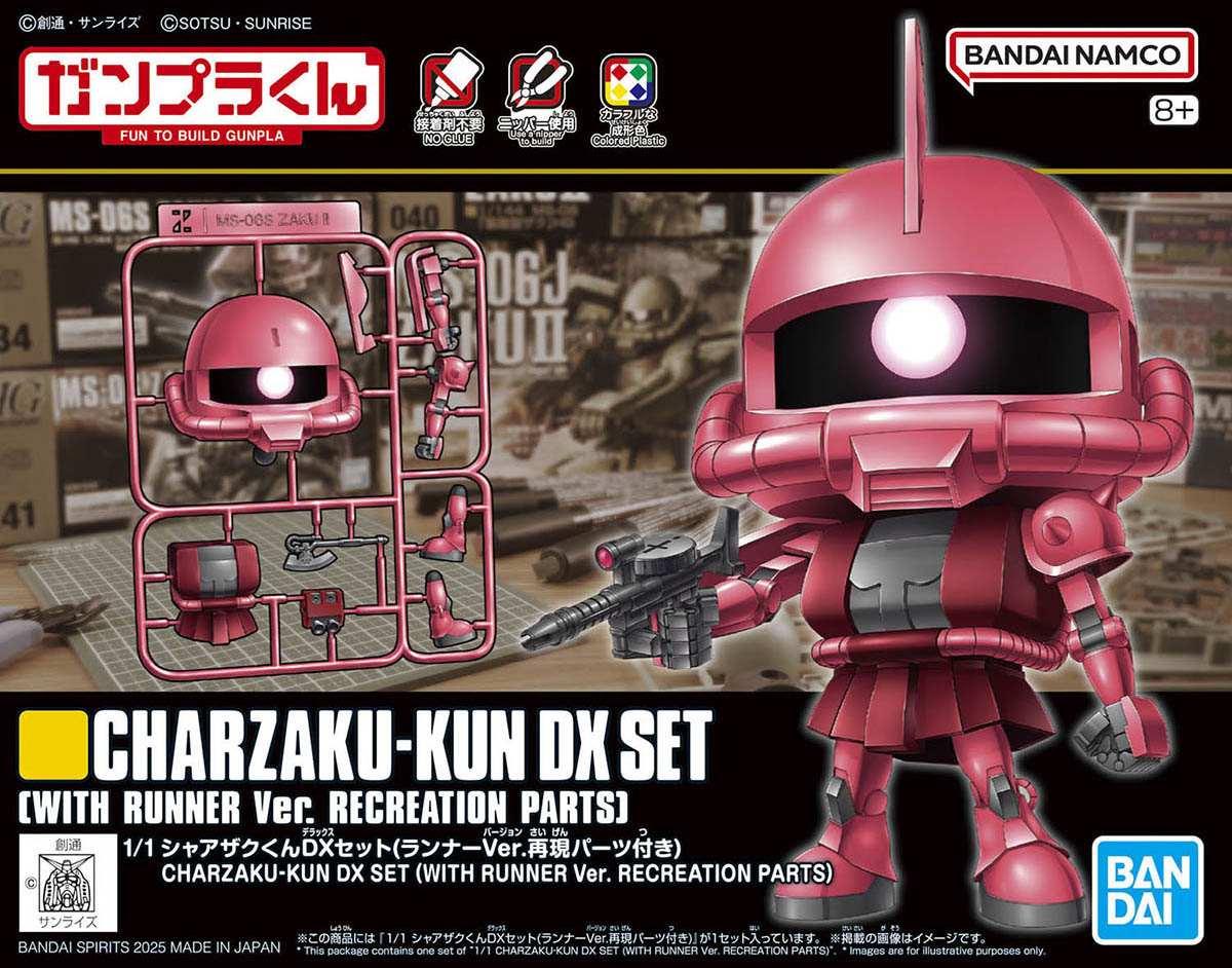 (Bandai) 1/1 Zakupla-kun DX set Char