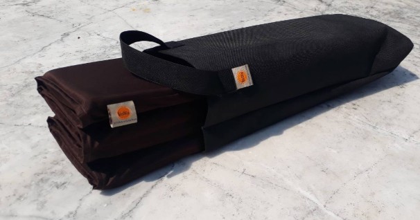 อาสนะยางพารา 4 พับ พกพา