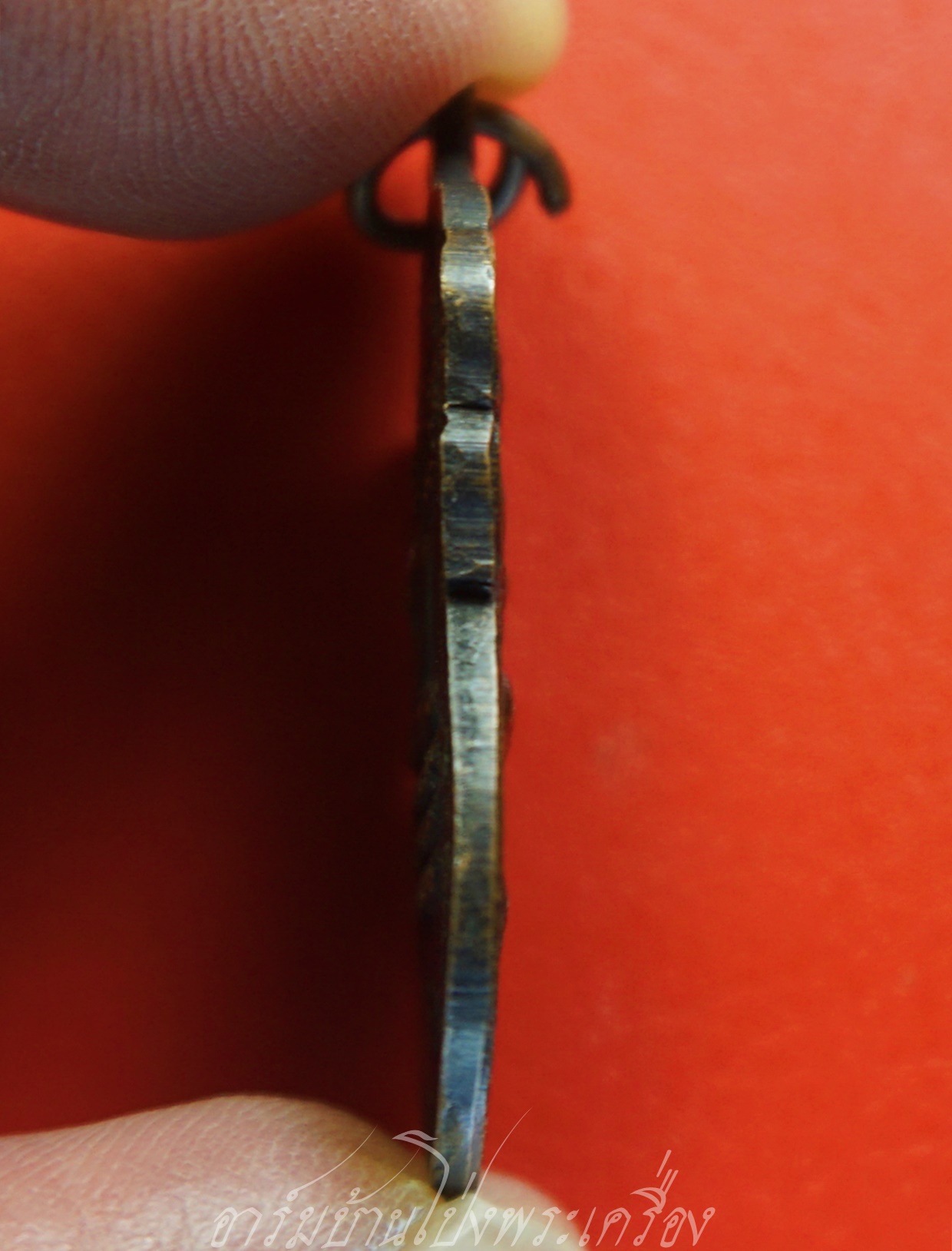 พระอธิการบัว วัดเขาแดน รุ่น๑ เนื้อทองแดง(องค์ที่9)