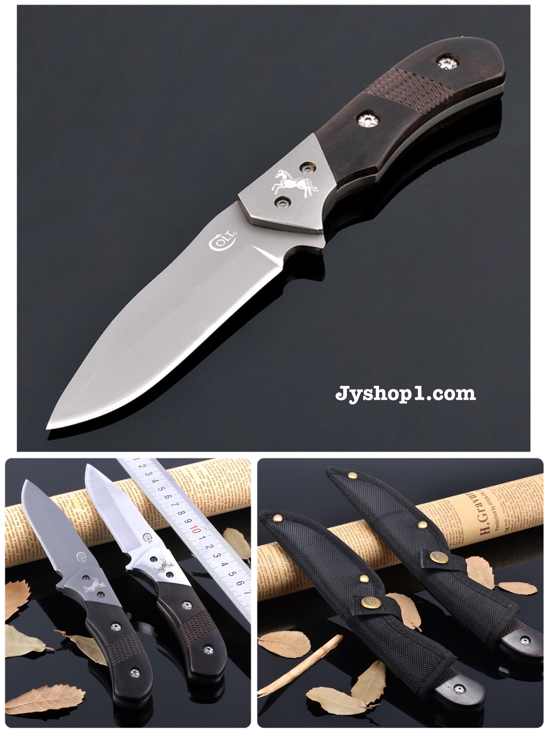 มีดเดินป่า มีดใบตาย รุ่น Colt 343