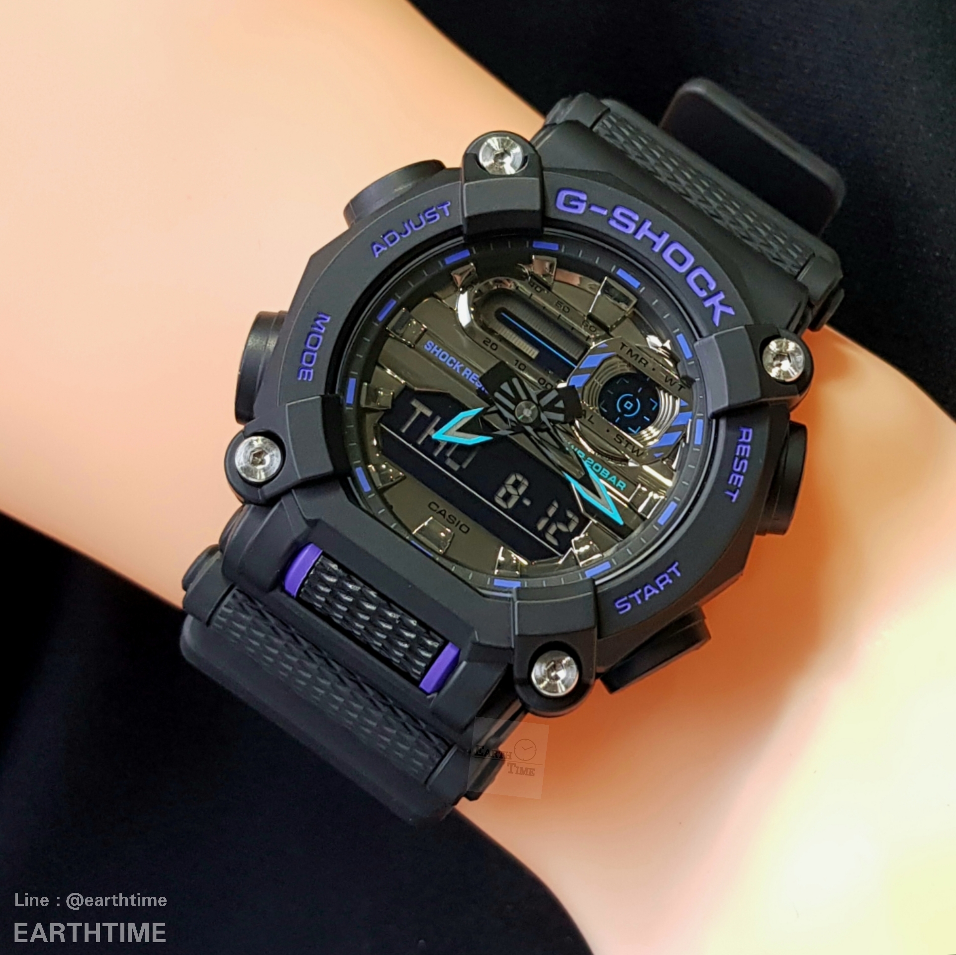 G-Shock GA-900AS-1A Metallic Dial Series ของใหม่แท้100%
