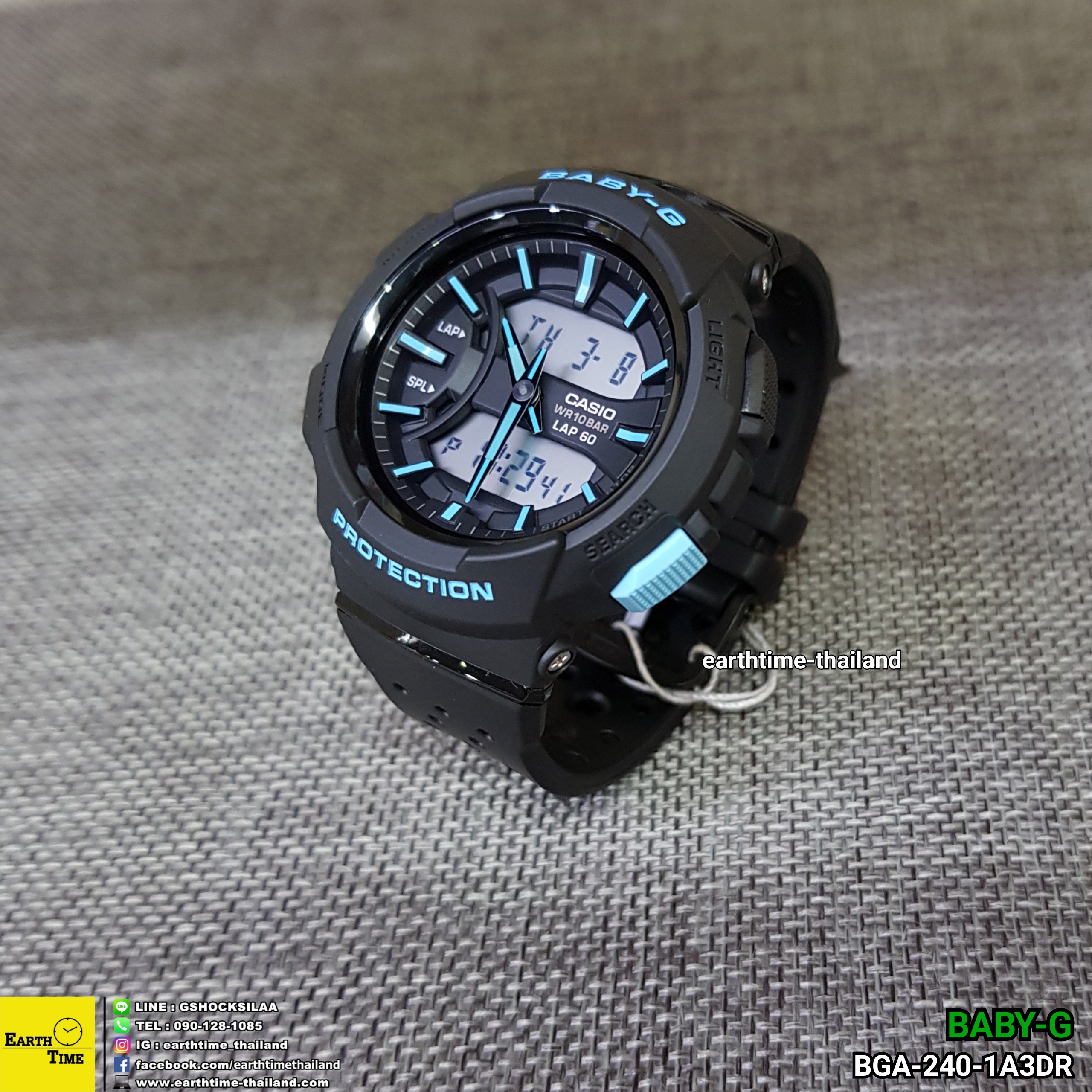 Baby-G Running Series ของใหม่แท้100% รับประกัน 1 ปี BGA-240-1A3DR