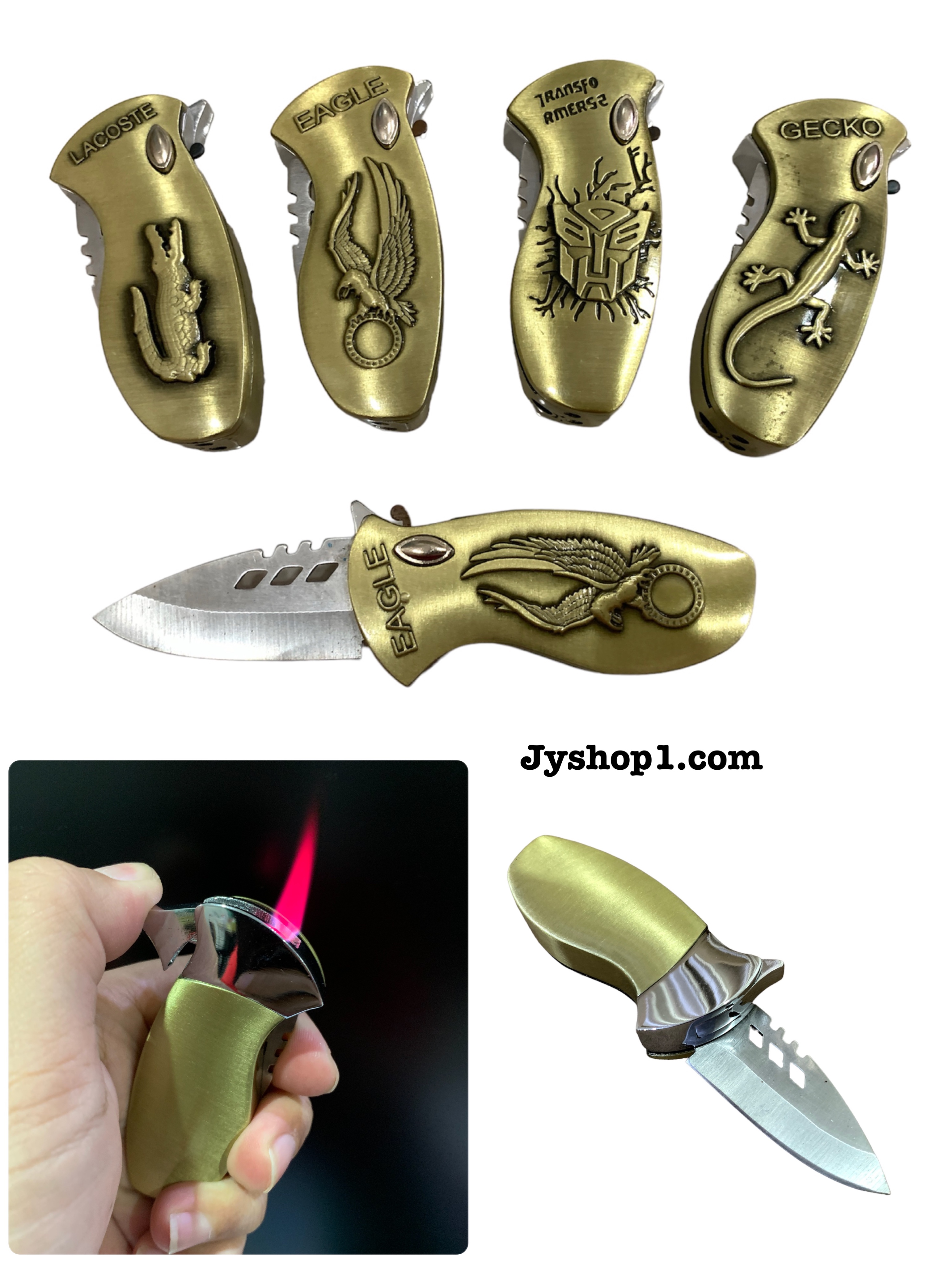 ไฟแช็ค ไฟฟู่ แบบมีดสปริง CL601 พร้อมส่ง ราคาถูก