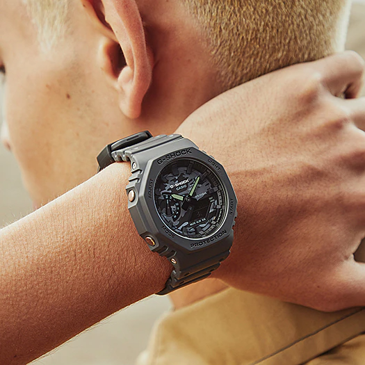G-Shock GA-2100CA-8A l Utility Camo Series l ของใหม่แท้100%