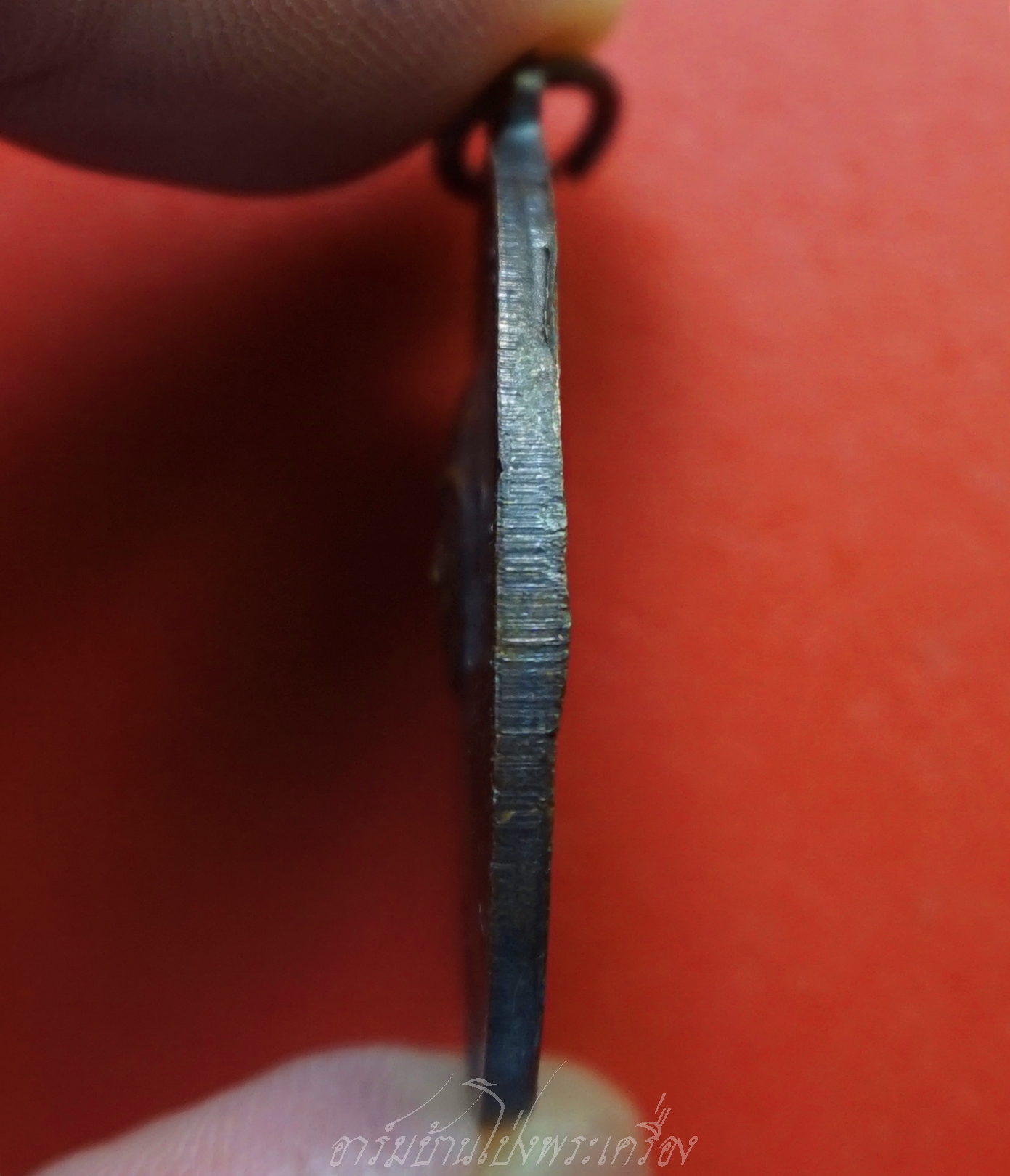 หลวงปู่บุญ วัดวังมะนาว ปี๒๕๑๘ ที่ระลึกในงารสร้างกุฏิ เนื้อทองแดงรมดำ(องค์ที่7)