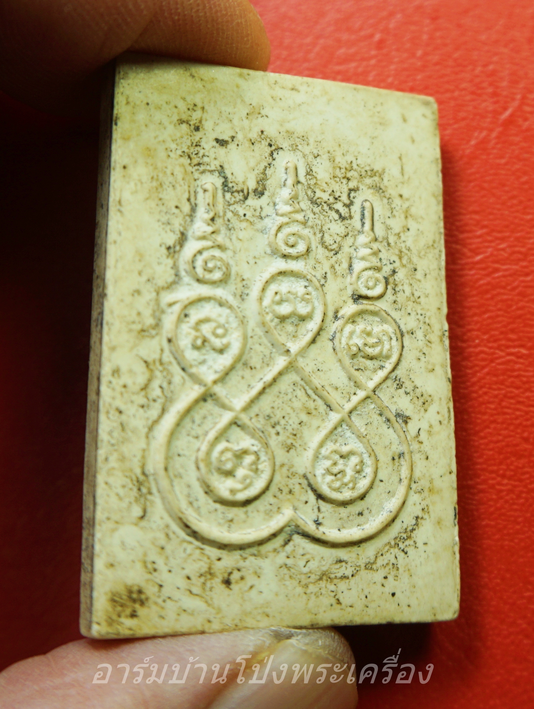 พระสมเด็จพุทธกวักเนื้อผง หลังยันต์ห้า ไม่ทราบที่(องค์ที่1)