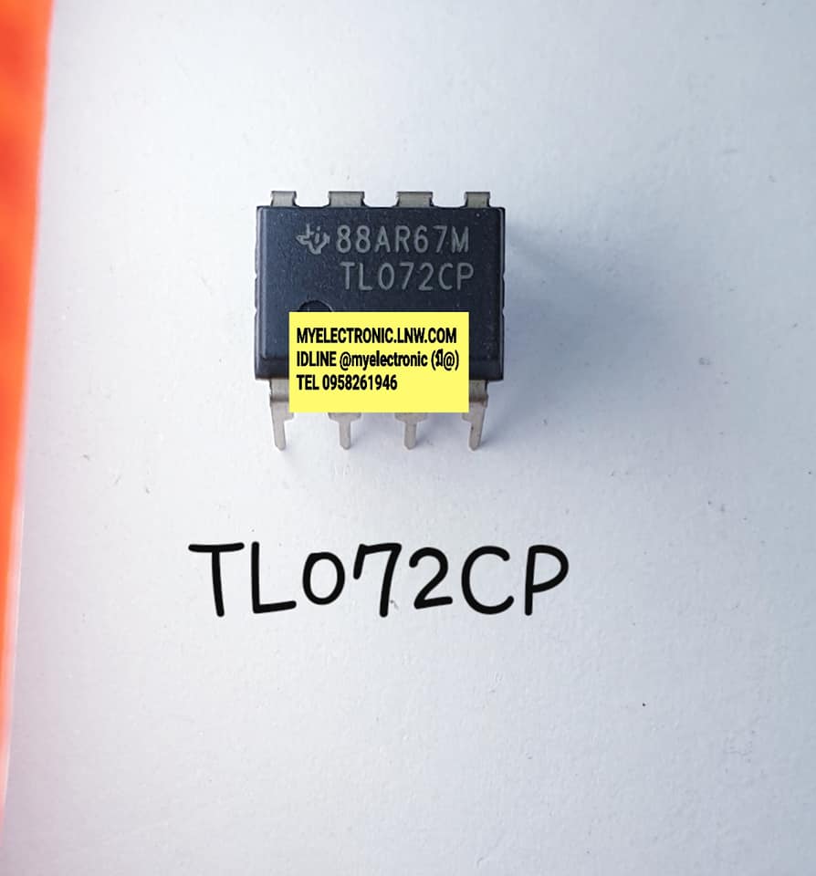 ขาย , TL072CP , ยี่ห้อ , TEXAS , เท็กซัส , ตัวถัง , DIP-8 , ขา , ไอซี , IC , TL072 , CP, ราคา , ตัวละ . . . . . หน่วย , บาท