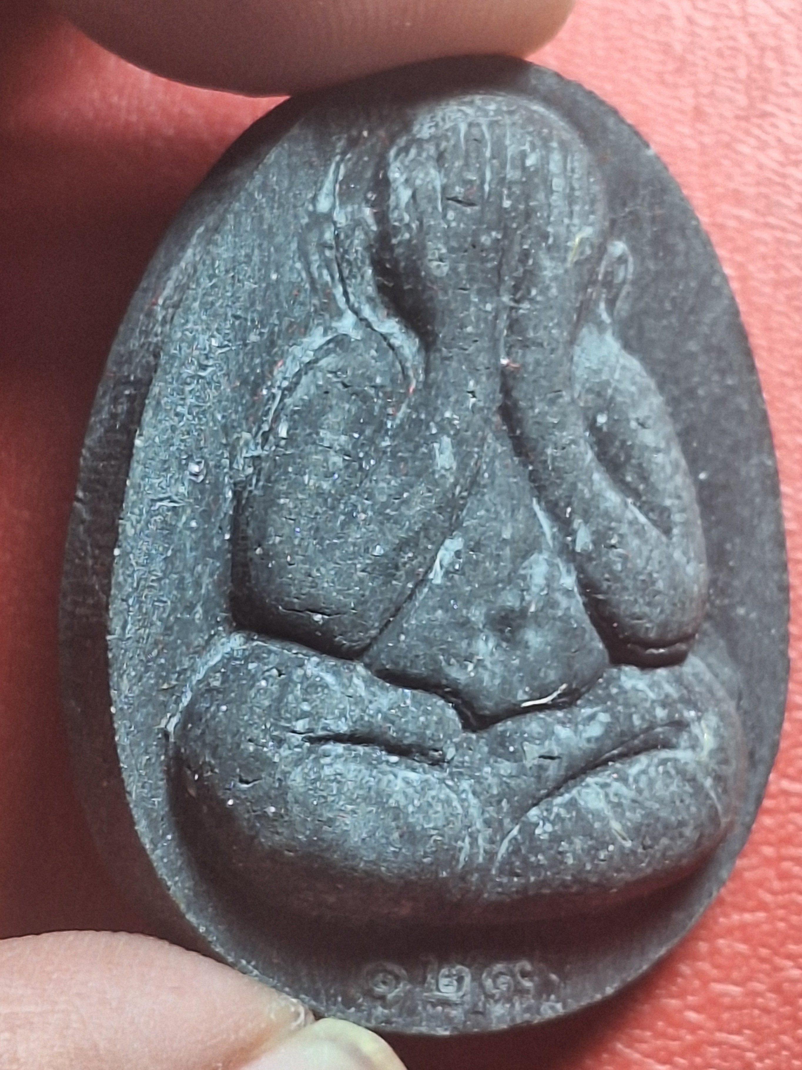 หลวงปู่โต๊ะ วัดประดู่ฉิมพลี ออกวัดถ้ำสิงโตทอง ๑๒๙ปี รุ่นหลวงปู่ใหญ่ พิมพ์ใหญ่ เนื้อผงสีดำ(องค์ที่1)