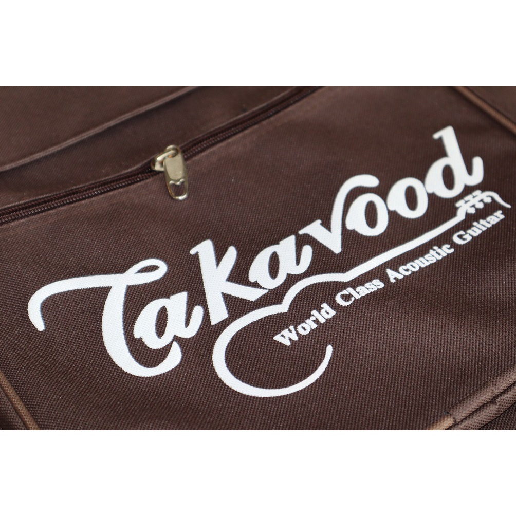 กระเป๋ากีต้าร์โปร่ง Takavood 41" ใส่กีต้าร์ได้ถึงขนาด 41 นิ้ว บุฟองน้ำหนา เนื้อผ้าอย่างดี มีช่องเก็บอุปกรณ์