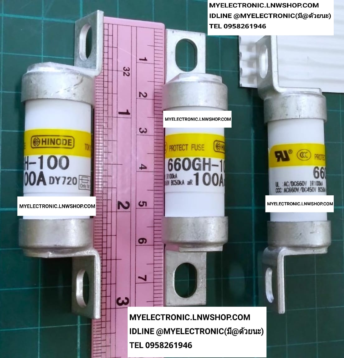 ขาย , ฟิวส์ , 660GH-100 , ฟิวส์100A660V , 660GH100 , ของใหม่จะไม่มี UL , FUSE , 100A660V , AC/DC , ยี่ห้อ , HINODE , ของแท้ , ราคา , ตัวละ , . . . หน่วย , บาทง